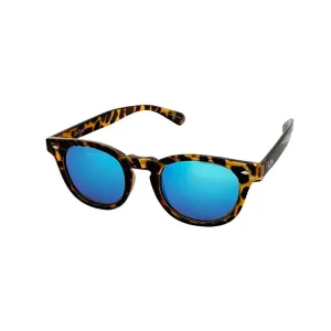 Fullon Sunglasses: FBL 063-2-DEMI/BLU Mirror